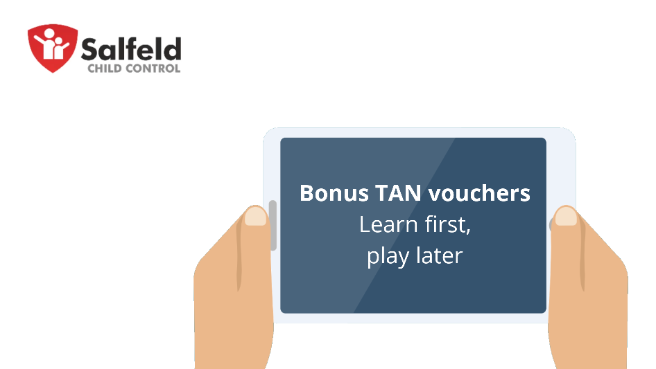 Bonus TAN vouchers - Learn first, play later